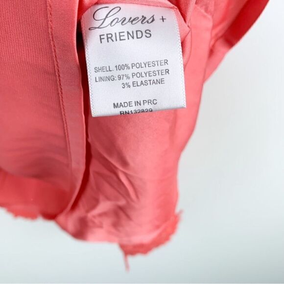Lovers + Friends- Dream Vacay Dress in Coral - Picture 3 of 6
